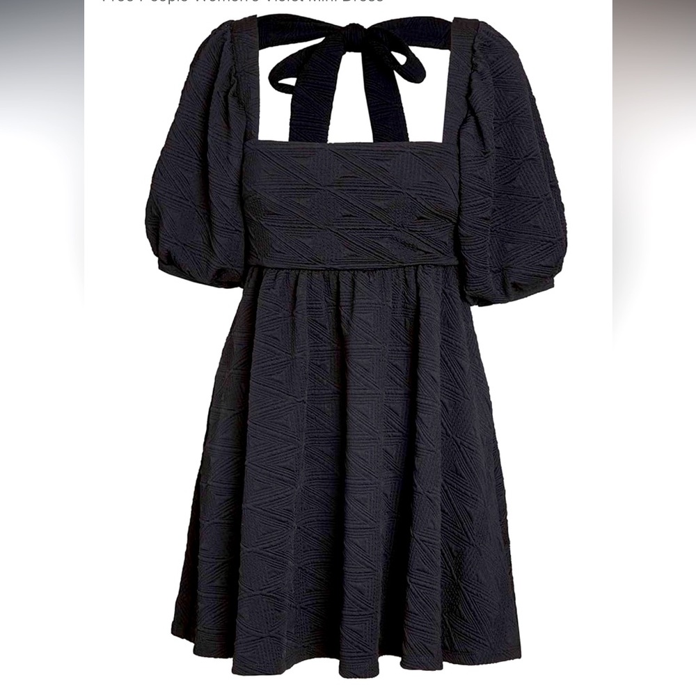 Free People Violet Dress in Black